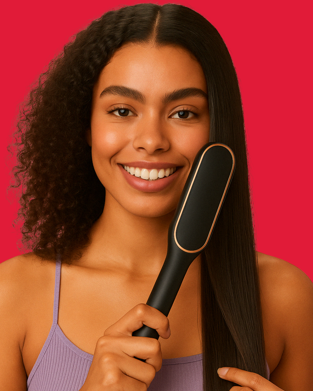 Escova Alisadora Zenya Plus